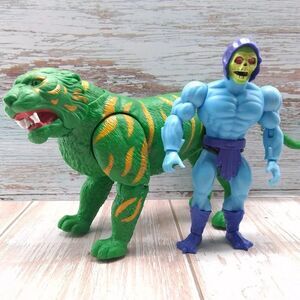 Mattel 2020 Masters Of The Universe Battle Cat & Skeletor MOTU (Figures Only)